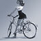Nana en Vélo